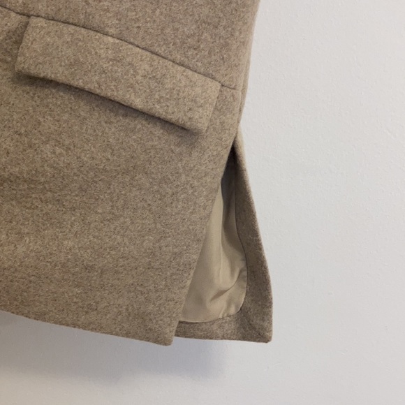 Anthropologie Elevenses Wool Blend Tan Sweater Vest Size Small - Picture 5 of 10